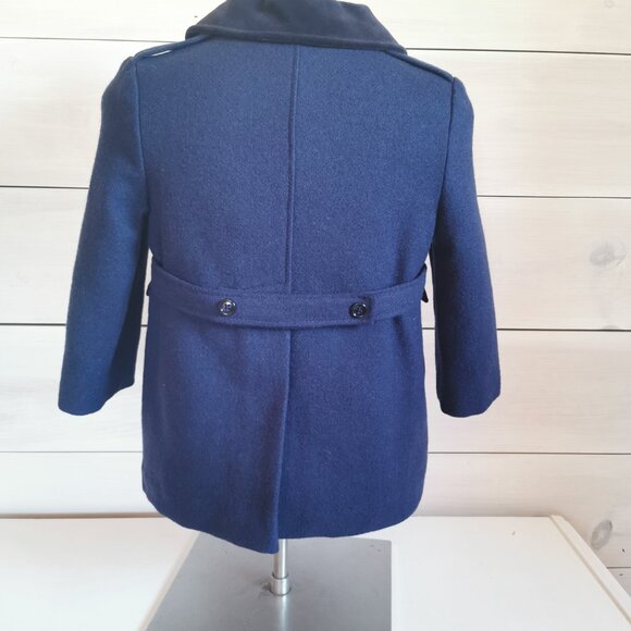 Vintage F.W. Fischer Girls Wool Dress Coat - Picture 6 of 14